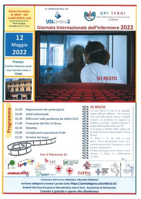 programma evento OPI TR del 12/05/2022