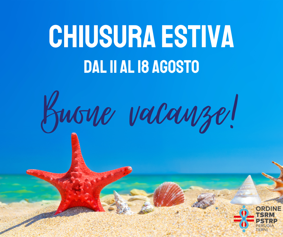 Chiusura sede dal 11 al 18 agosto