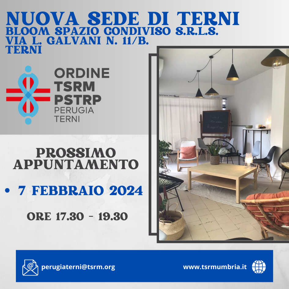 Appuntamento con l'Ordine Febbraio 2024- sede di Terni