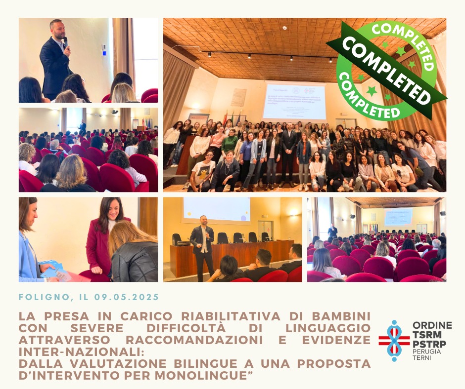 Logopedisti in prima linea a Foligno - 9 maggio 2025