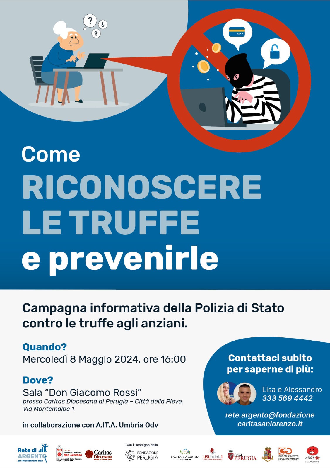 Incontro: Come riconoscere le truffe e prevenirle