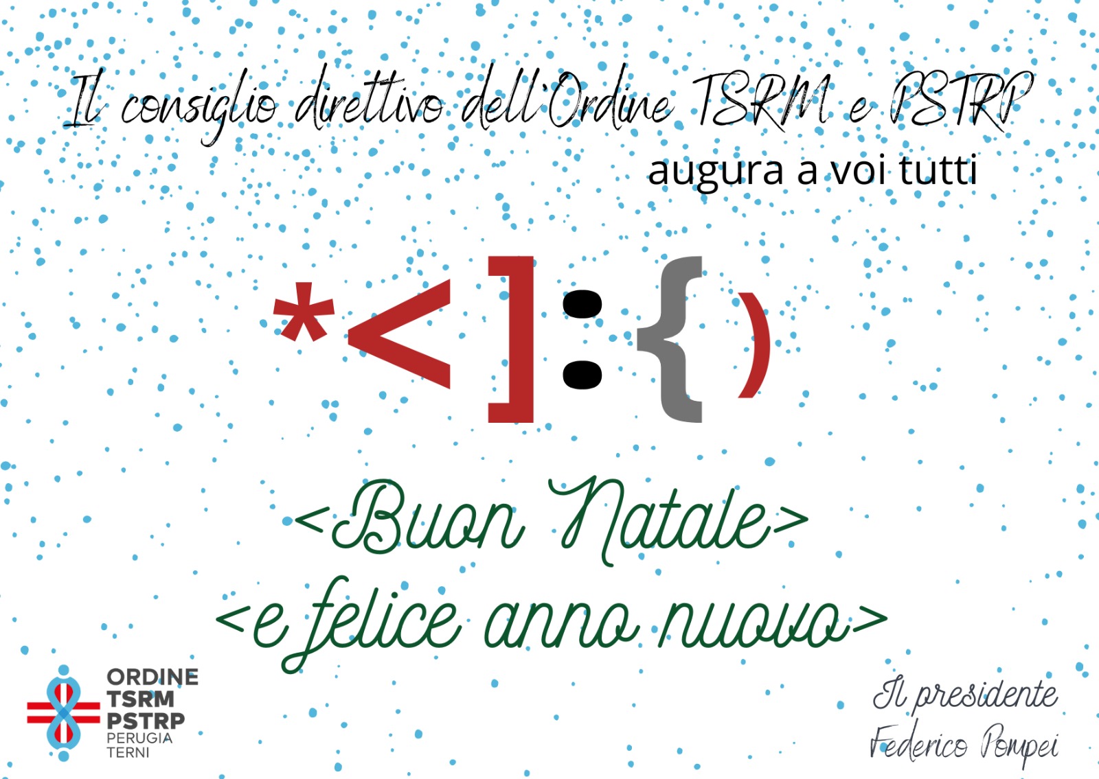 Buon Natale e felice anno nuovo!